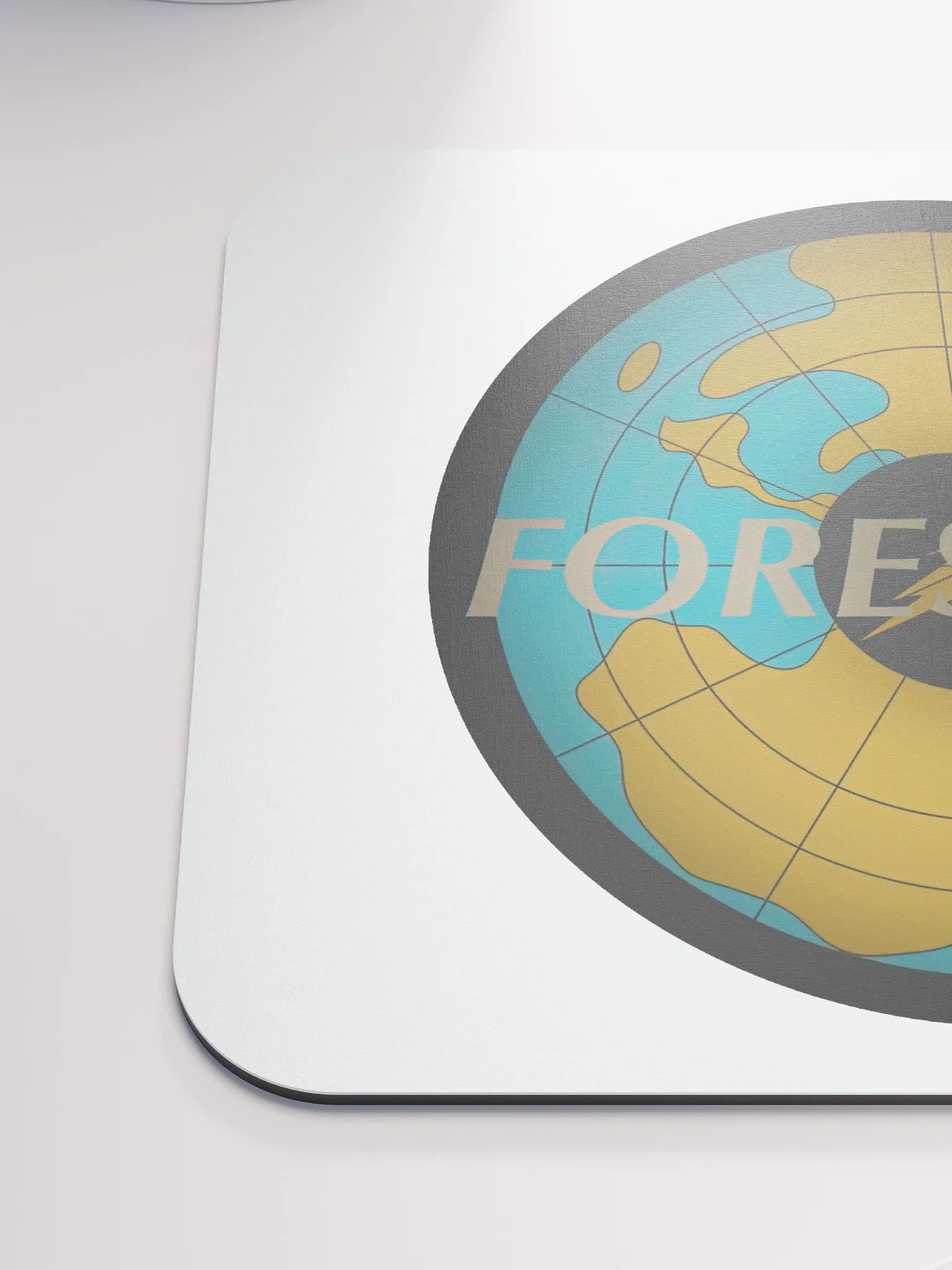 Foresight Mouse Pad - White 8.7'' X 7.1