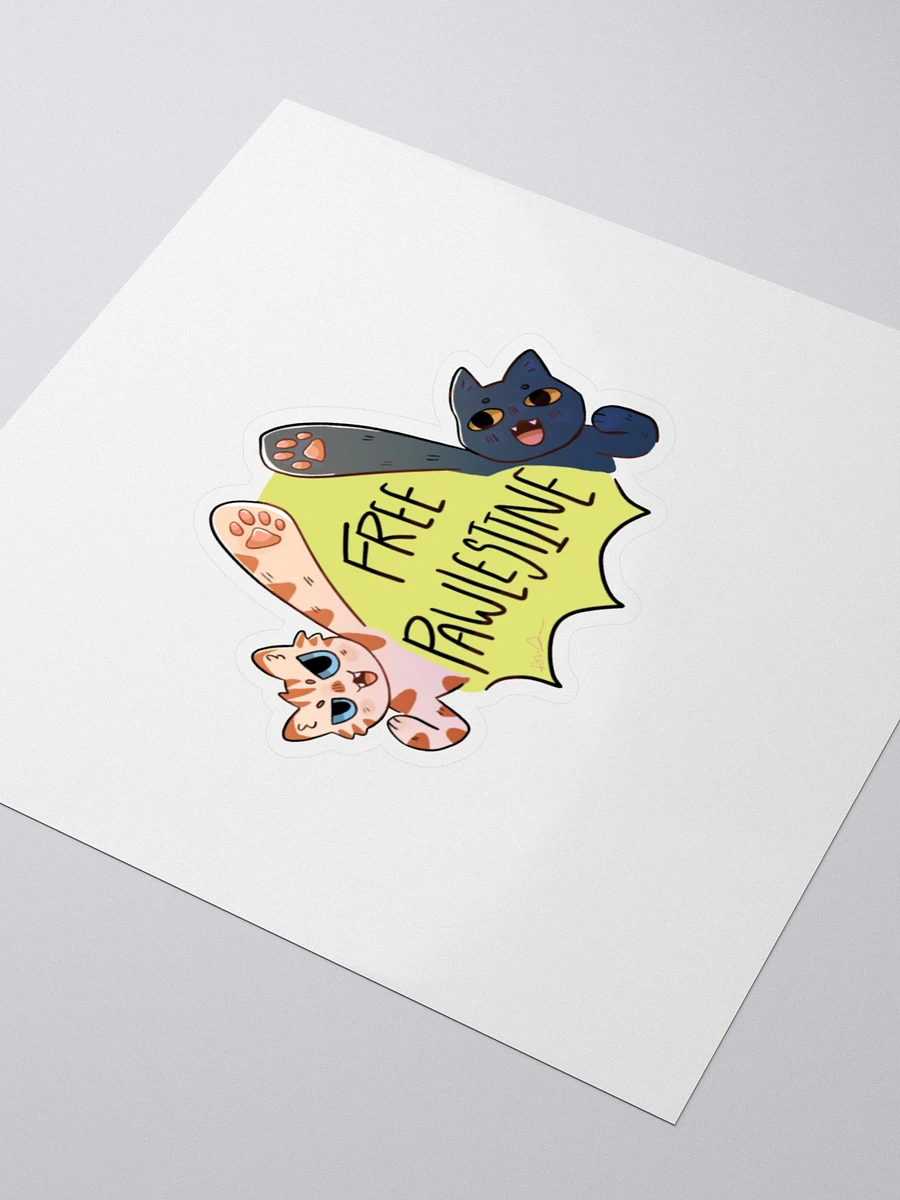 Free Pawlestine Sticker product image (3)