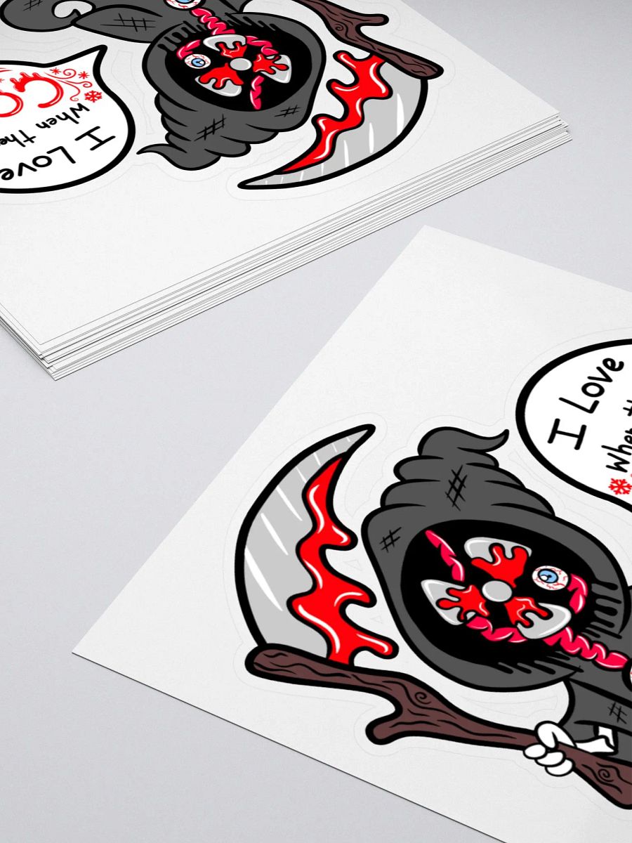 Fan Of Death Sticker product image (4)