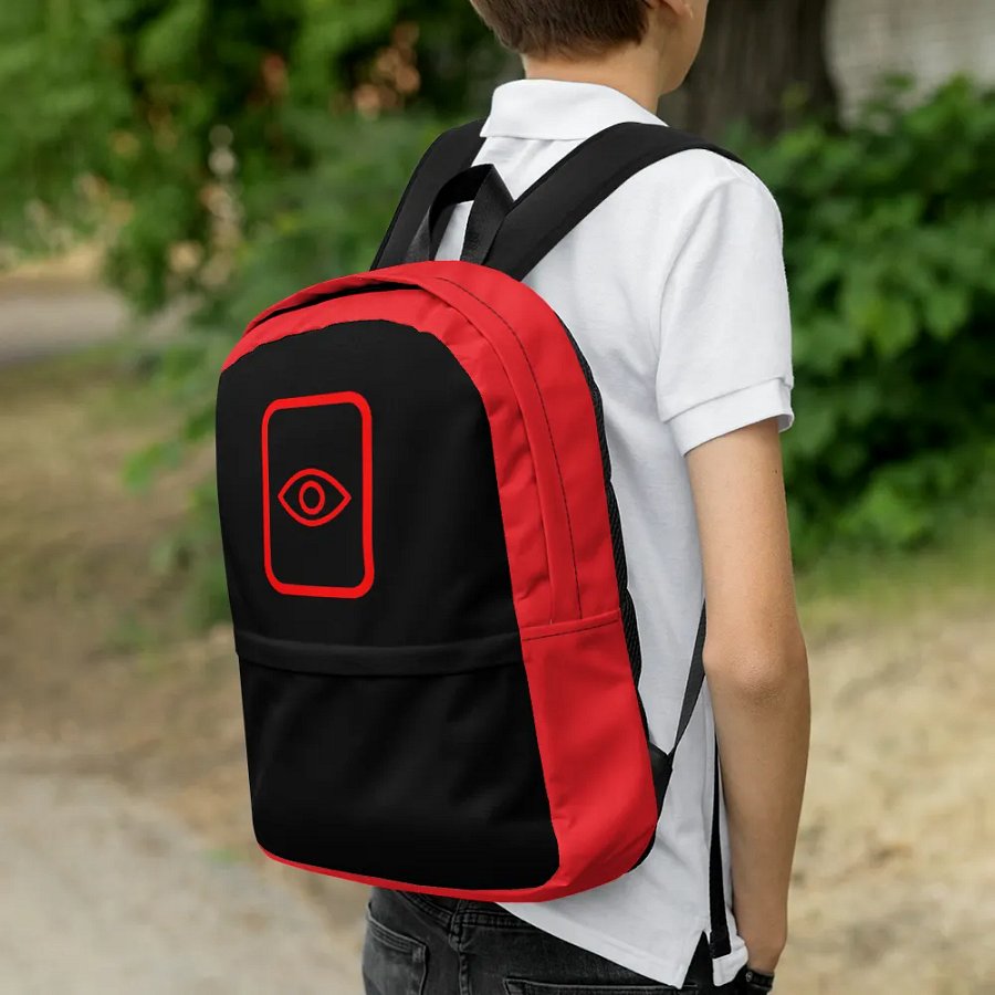 EyeSeeThru Logo Backpack product image (8)
