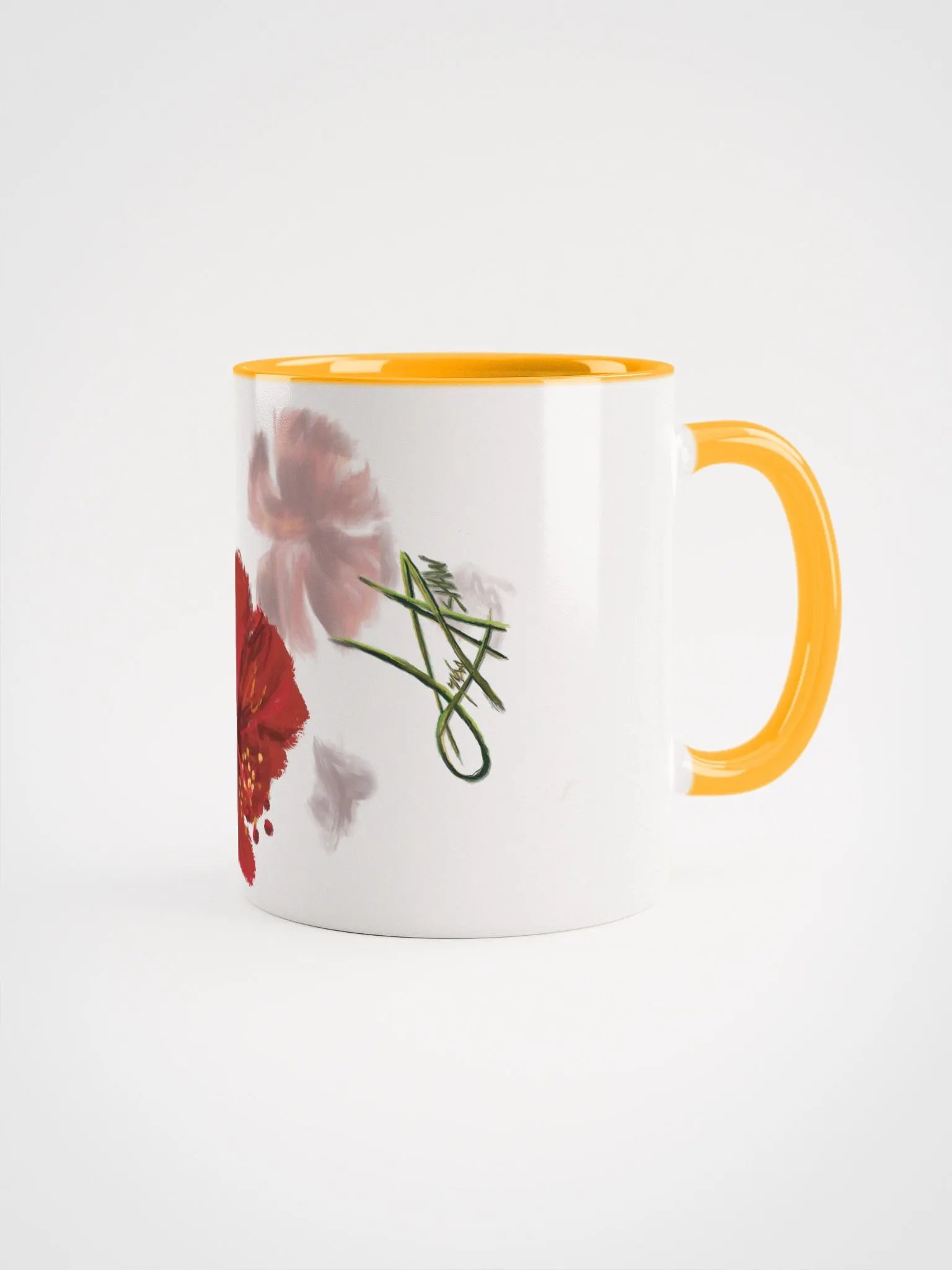 Glossy Mug con Flores product image (7)