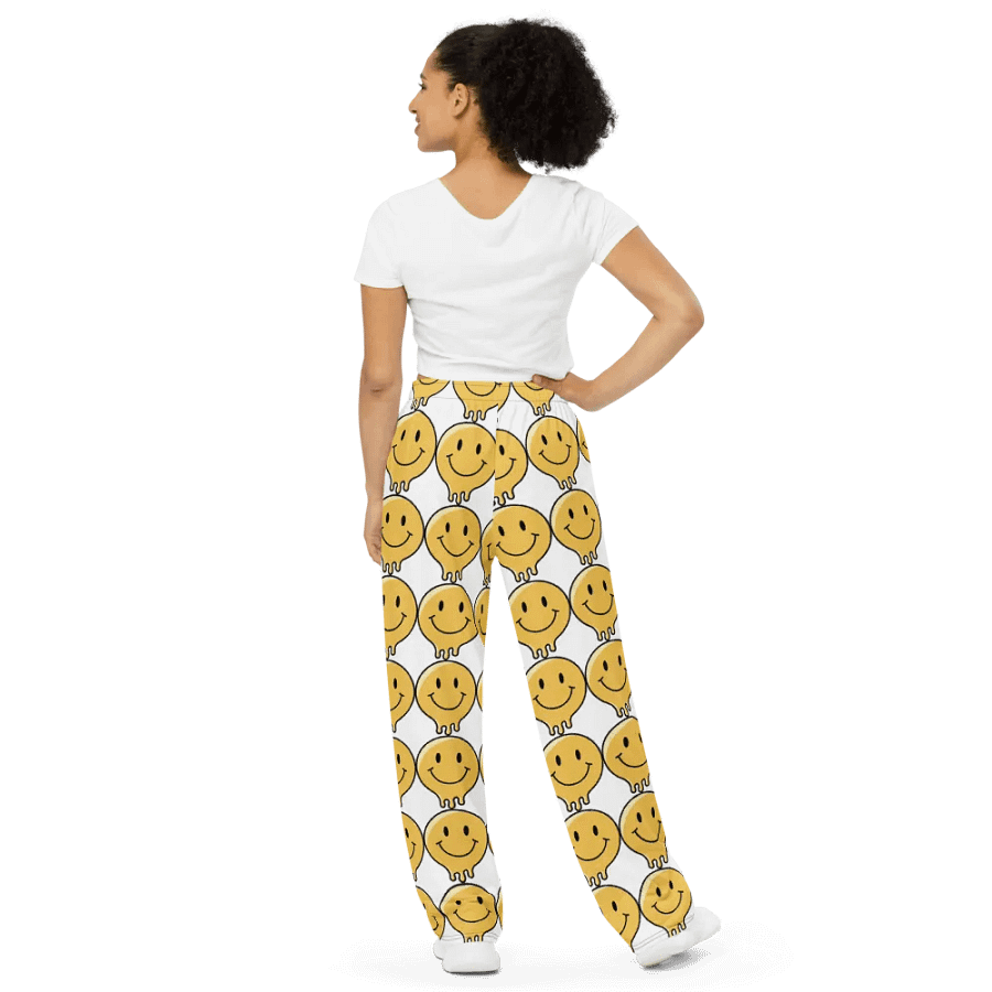 All-Over Print Unisex Wide-Leg Pants product image (7)