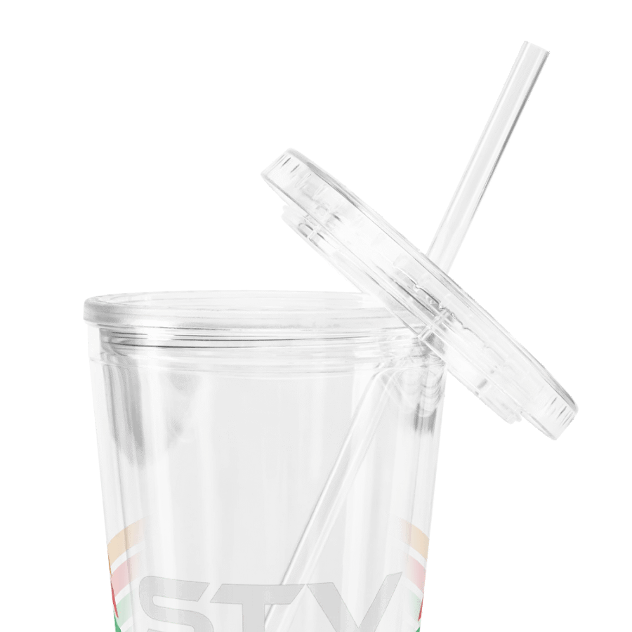 STV Double Wall Clear Plastic Tumbler product image (6)