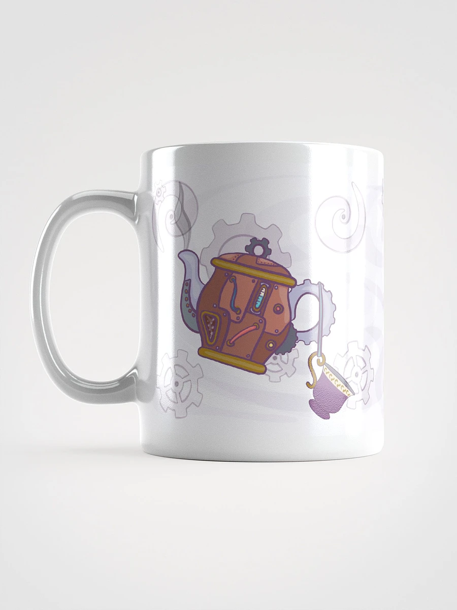 Time for Tea - Steampunk - White Cup product image (6)