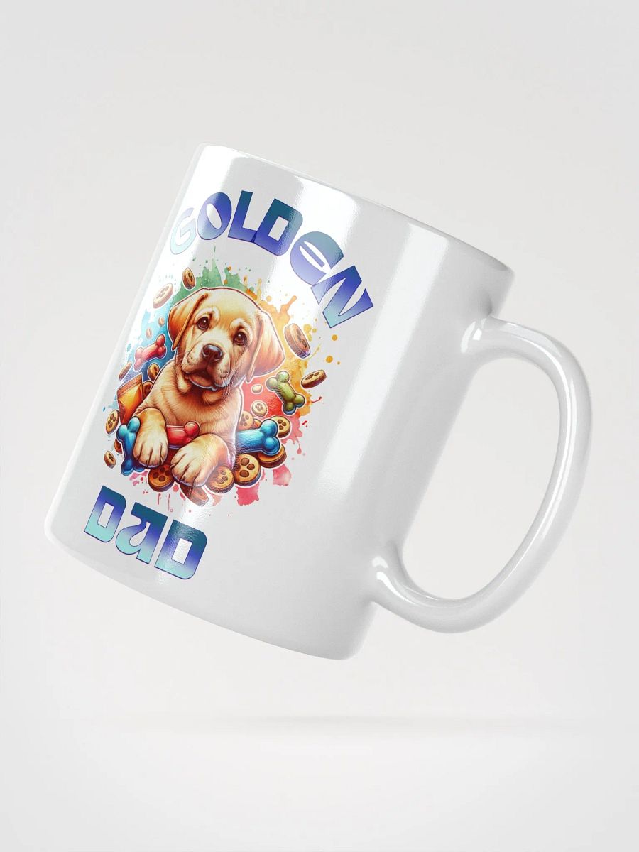 Colourful Golden Dad Mug product image (3)