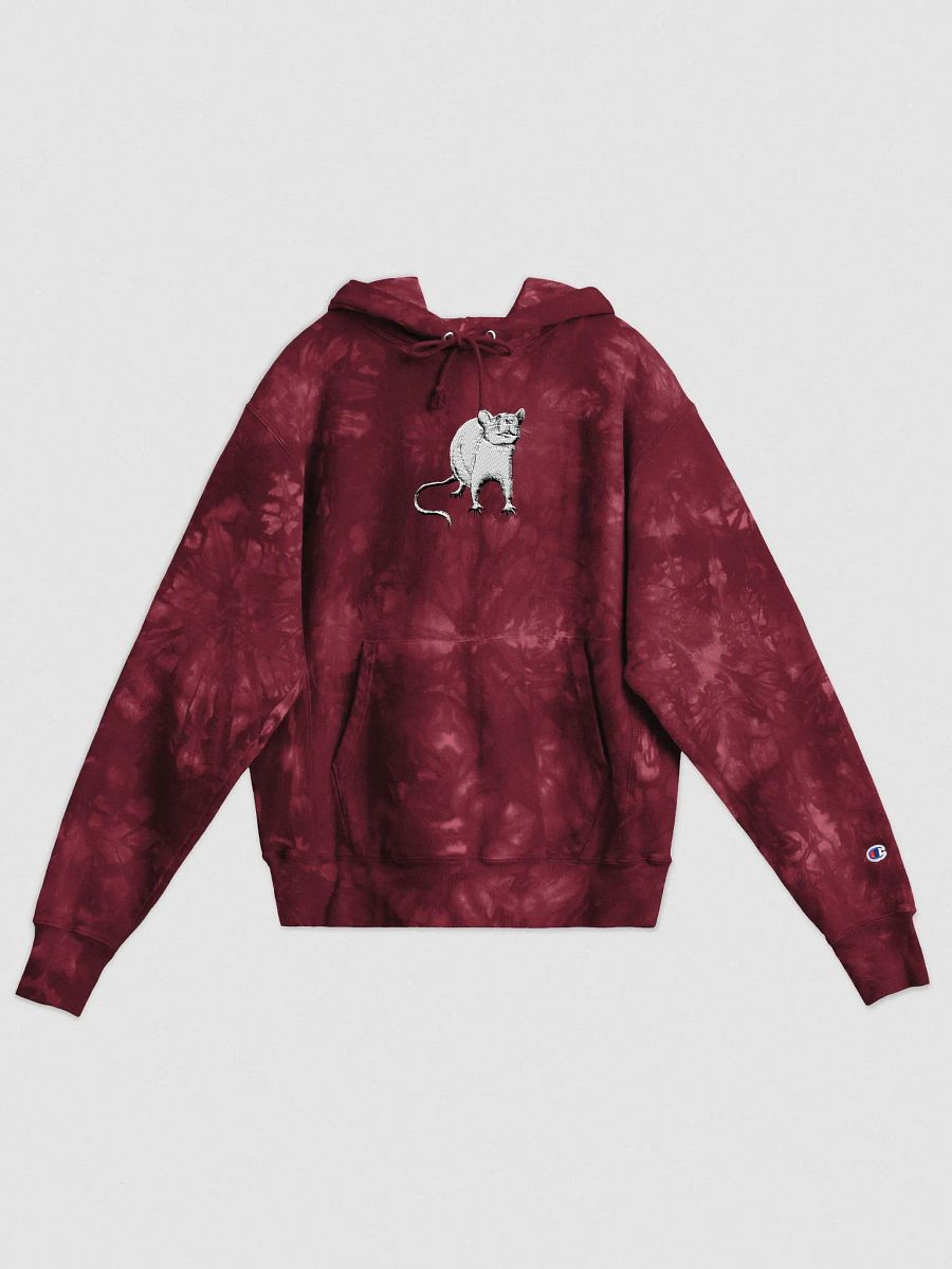Hint of rat tie dyed hoody product image (5)
