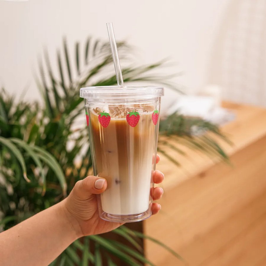 Nana Strawberry Tumbler product image (11)
