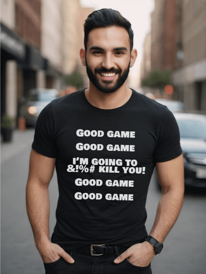 Funny Hockey T-Shirt – Good Game, I’m Going to Kill You – Beer League Hockey Shirt for Men – Gift for Hockey Players & Chirpers product image (1)