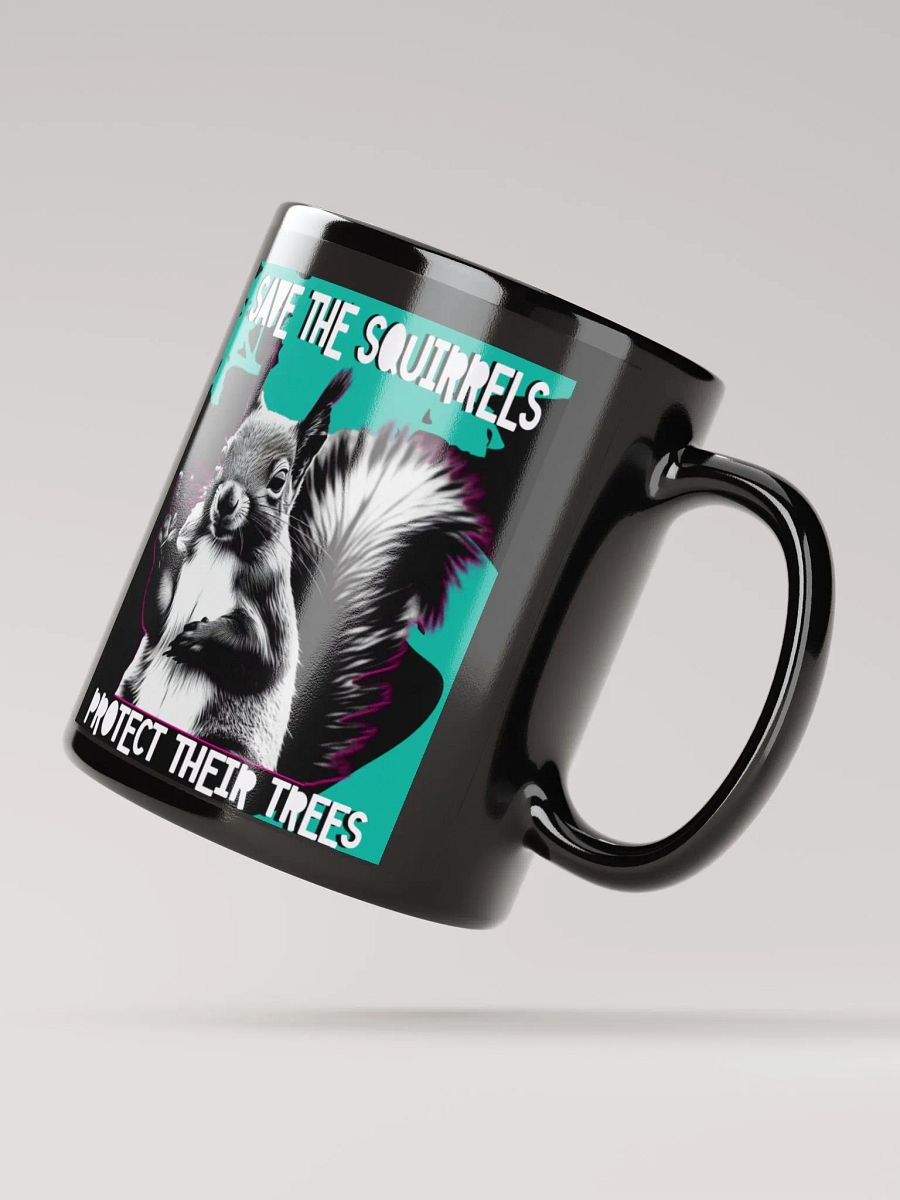Peaceful Squirrel Save the Trees Mug product image (4)