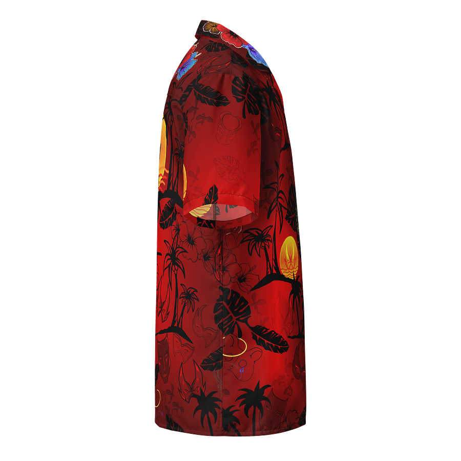 Hawaiian Shirt- Villainous Red product image (4)