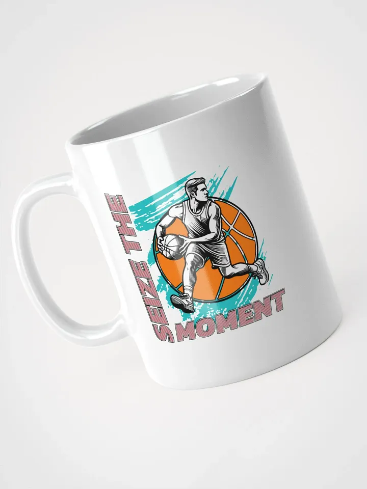 Seize the Moment Basketball Mug product image (2)