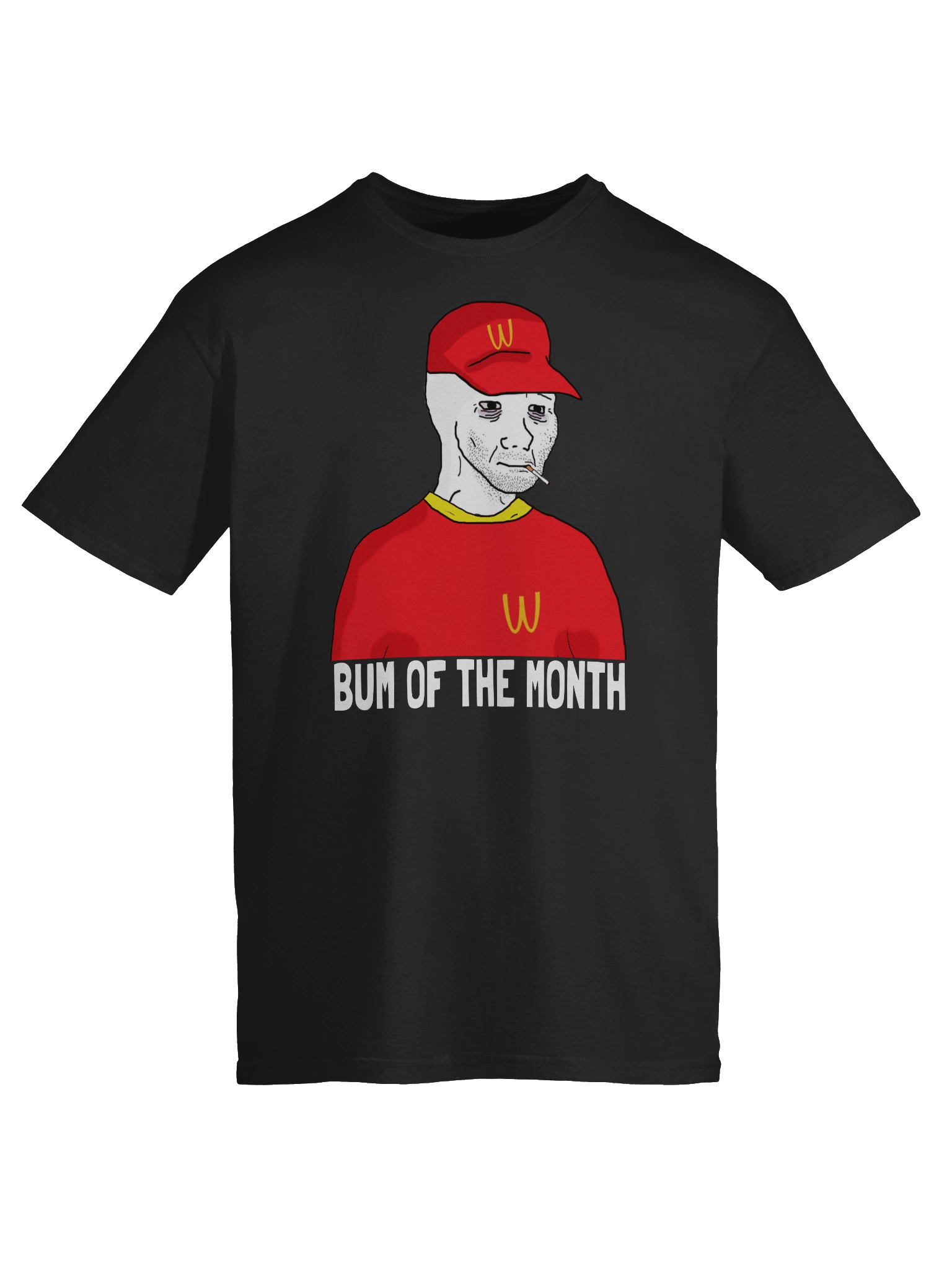 Wojak Tee - Bum of the month (WAGEDONALD) 🔥🍔 product image (9)