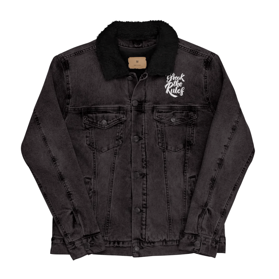 BREAK - Cosmic Symbol Unisex Denim Jacket product image (3)