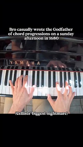 The progression that shaped music forever 🙏🏼

#canonind #classicalpiano #classicalmusic #classicalmusiclover #classicalmusici...