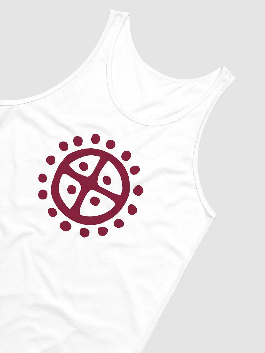 Burgundy Solar Wheel Men's Tank Top product image (7)