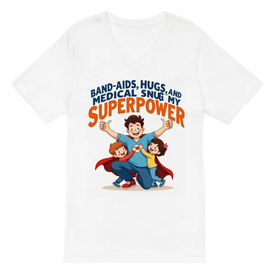 Superhero Medical Guardian V-Neck Tee product image (2)