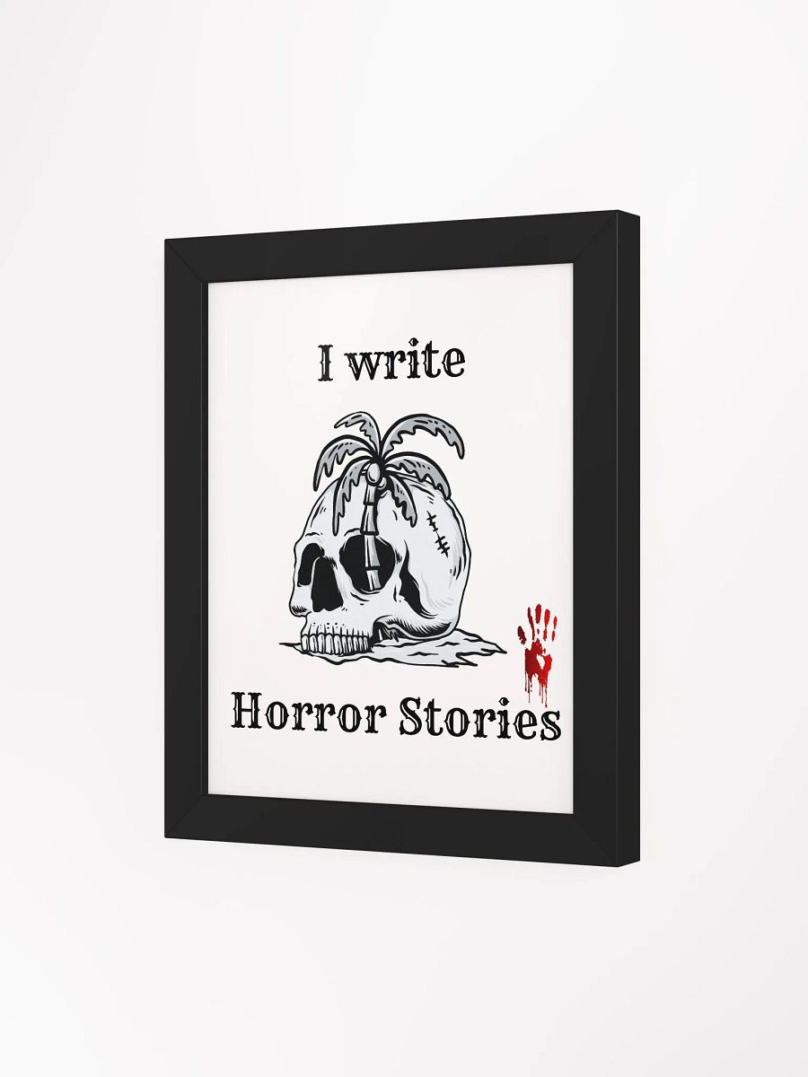 I write Horror Stories Framed Poster product image (39)