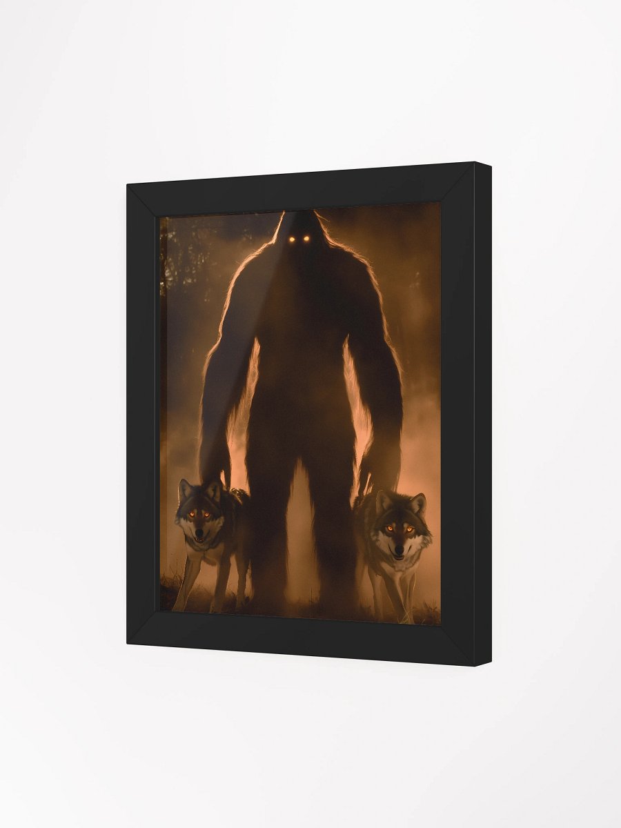 Copy of Bigfoot with Wolves – Cryptid Wall Art Poster product image (19)