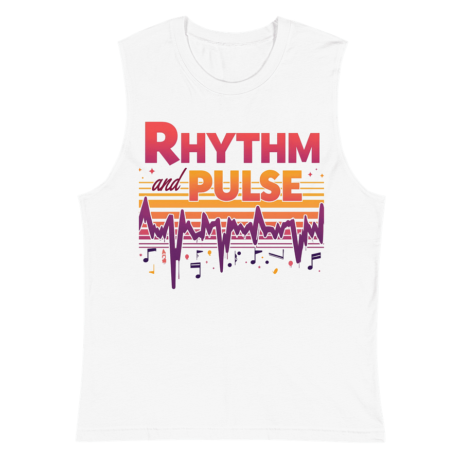 RHythm & PULSE Music Notes Muscle Tank product image (2)