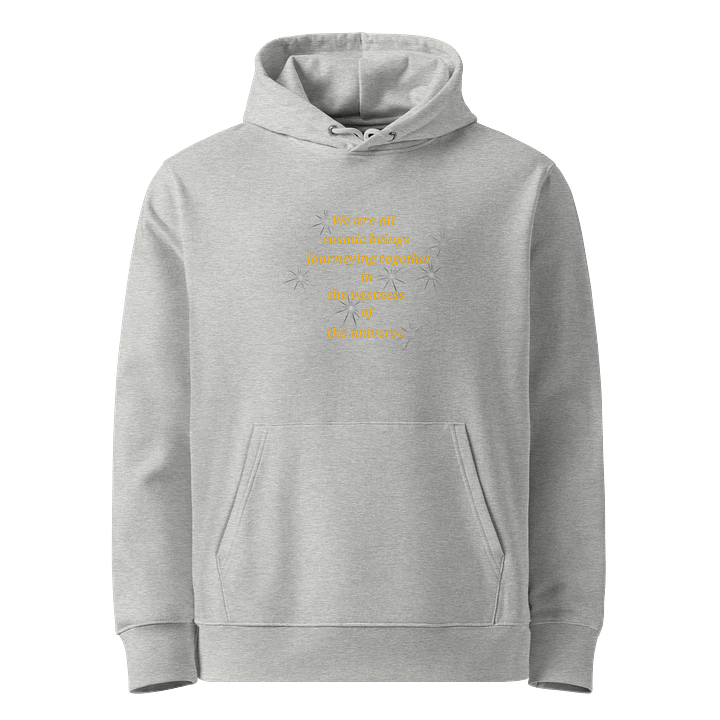 Cosmic Journey Unisex Organic Hoodie product image (1)