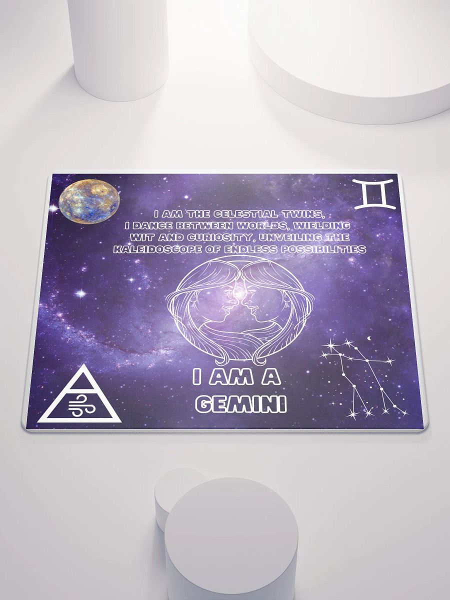 I am A Gemini Mousepad product image (1)