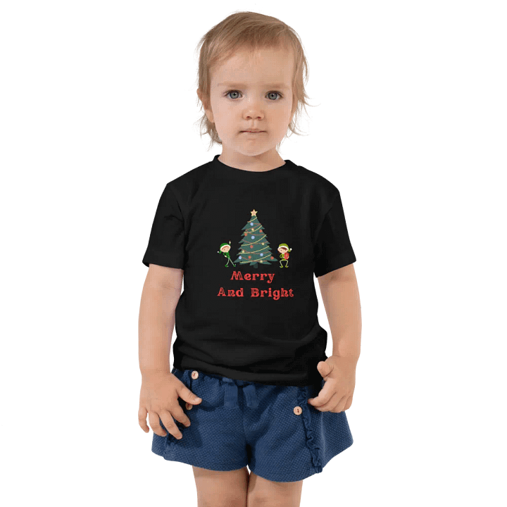 Merry And Bright Toddler T-Shirt product image (1)