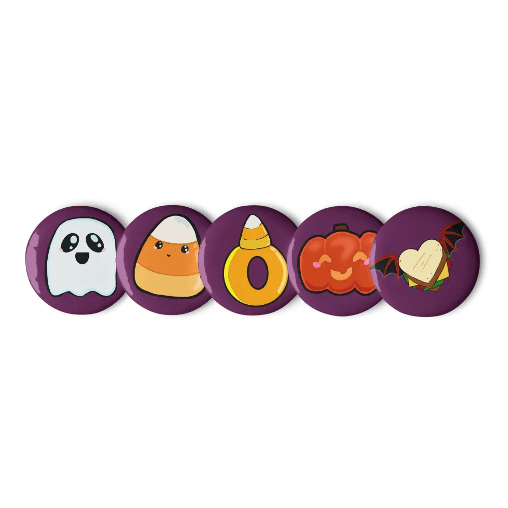 RTB Emote Button Pins (Set of 5) product image (5)