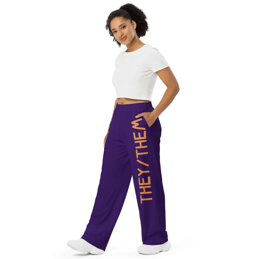 THEY/THEM Pronoun Pants product image (4)