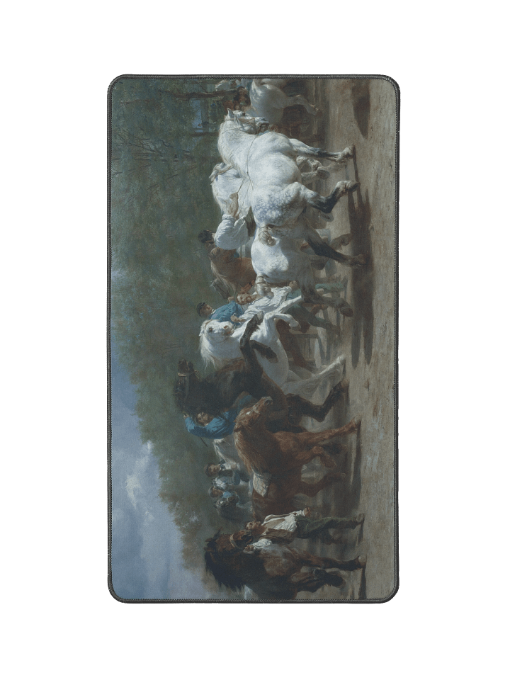 The Horse Fair - Desk Mat product image (1)