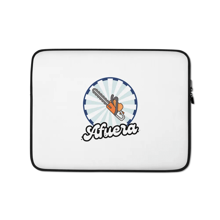 Copertina computer portatile "Afuera" bianca product image (1)
