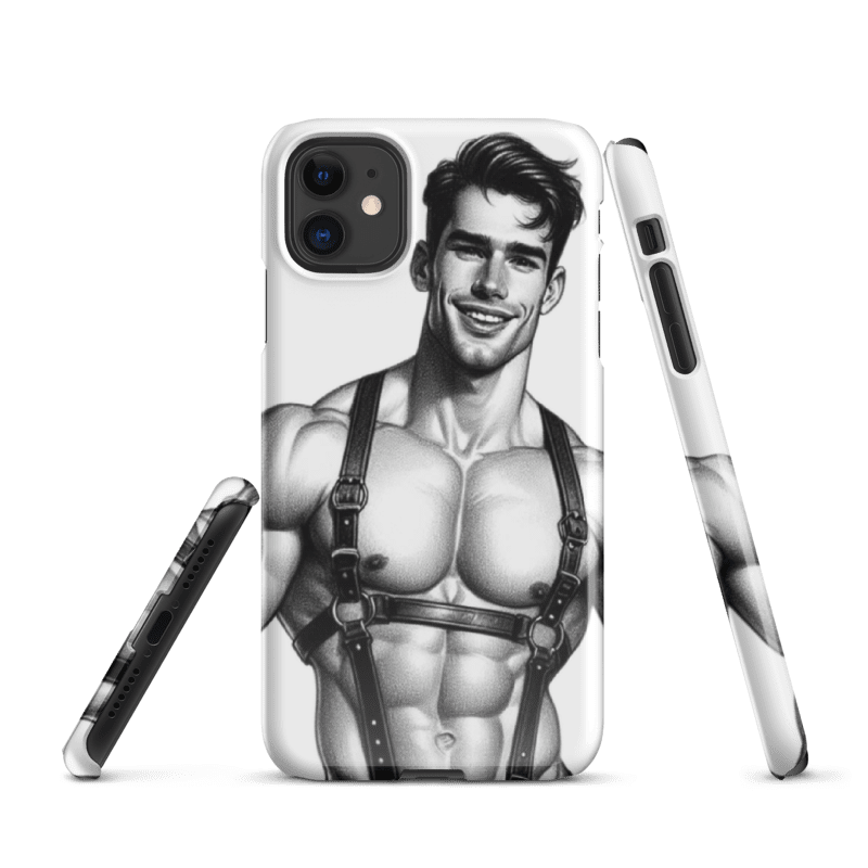 Gay Leather Bar Pride Henrik Leather Bar Berlin Pride Graphic Design iPhone Snap Case product image (1)