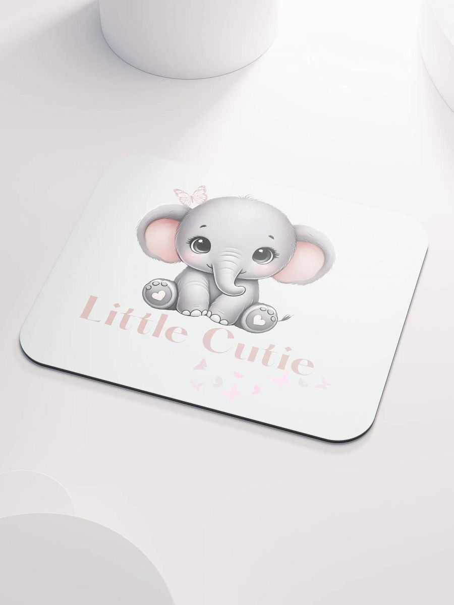Little Cutie Elephant Mouse Pad product image (3)
