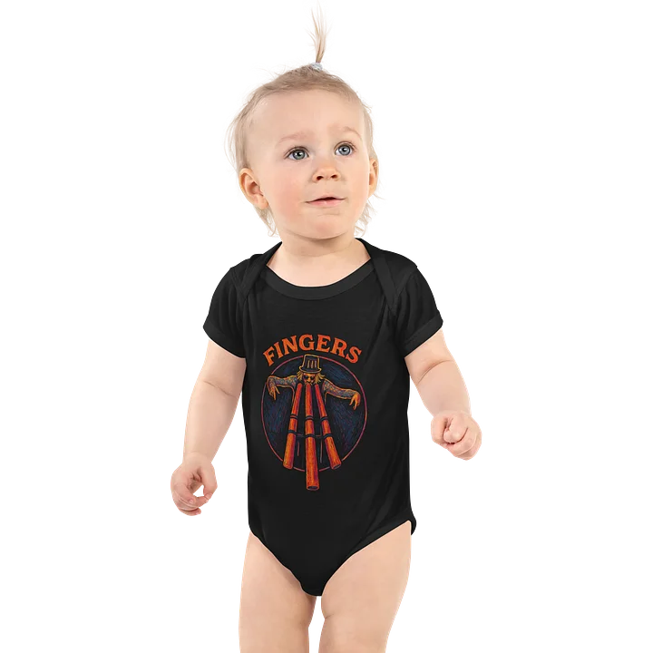 FINGERS Mitchell Cullen Logo Baby Onesie product image (1)