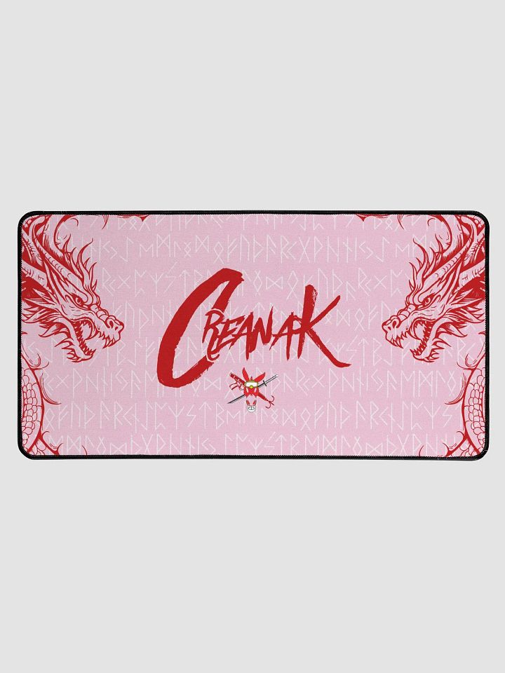 Red Dragon(Pink BG) - Neoprene product image (1)