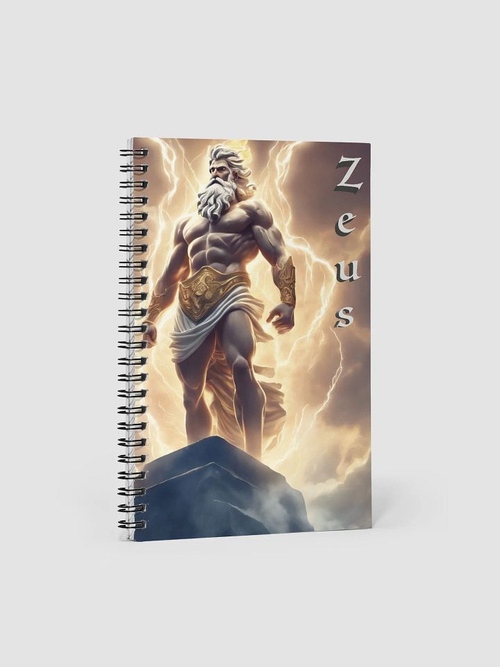 Greek God Zeus Notebook product image (1)