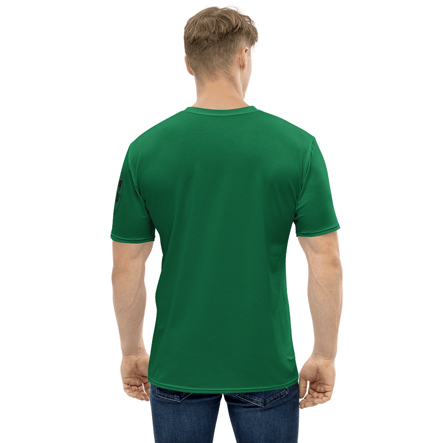 Fancy Lads Men's Green T-Shirt "I Don't Litter But I Do Throw Plastic In The Woods" product image (6)