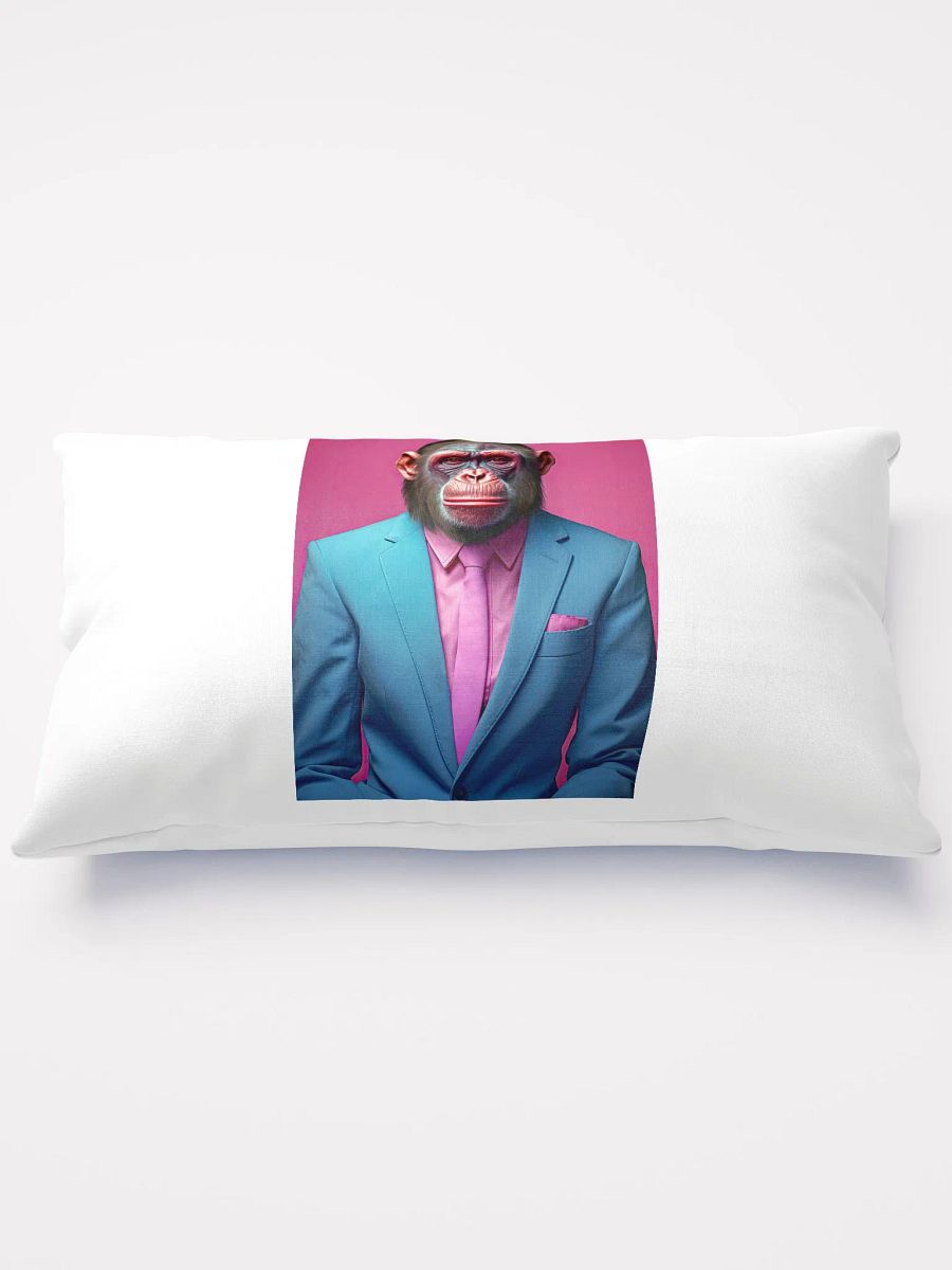 Donut over Business Chimp Pillow product image (3)