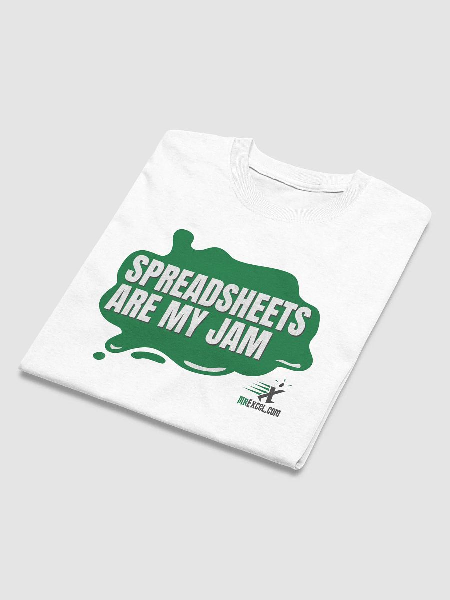 Spreadsheets Are My Jam - White T-shirt product image (5)