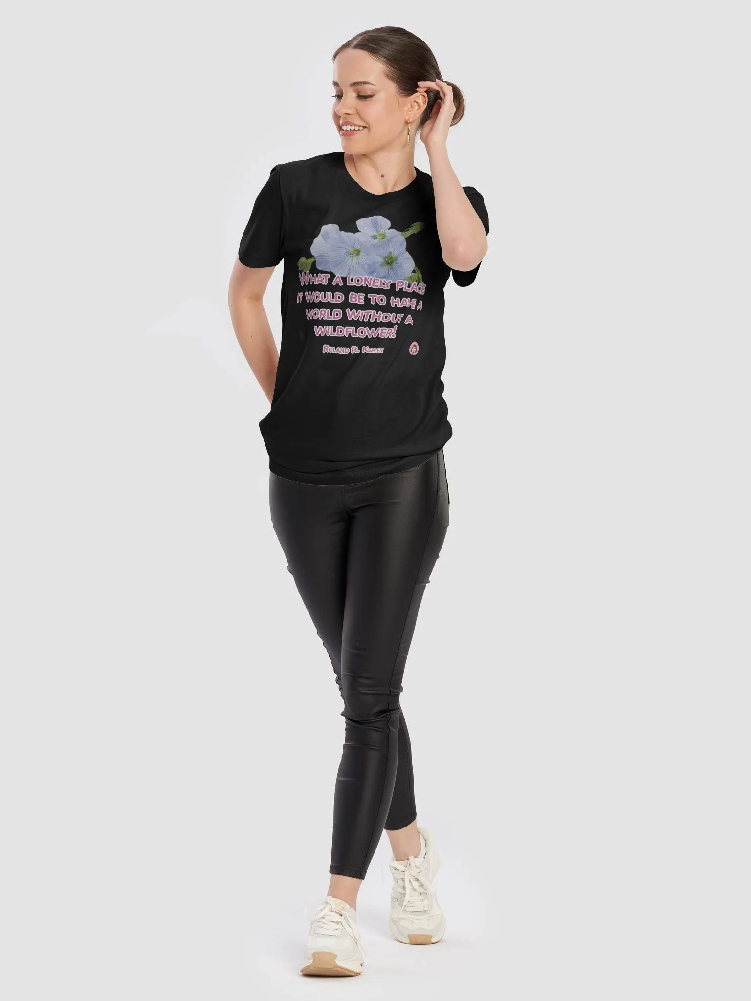 Wildflower Whimsy T-Shirt | What a lonely place it would be to have a world without a wildflower product image (38)