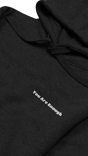 Embrace the power of self-acceptance and positivity with our “You Are Enough” hoodie from Rise Up One Apparel. This cozy and ...