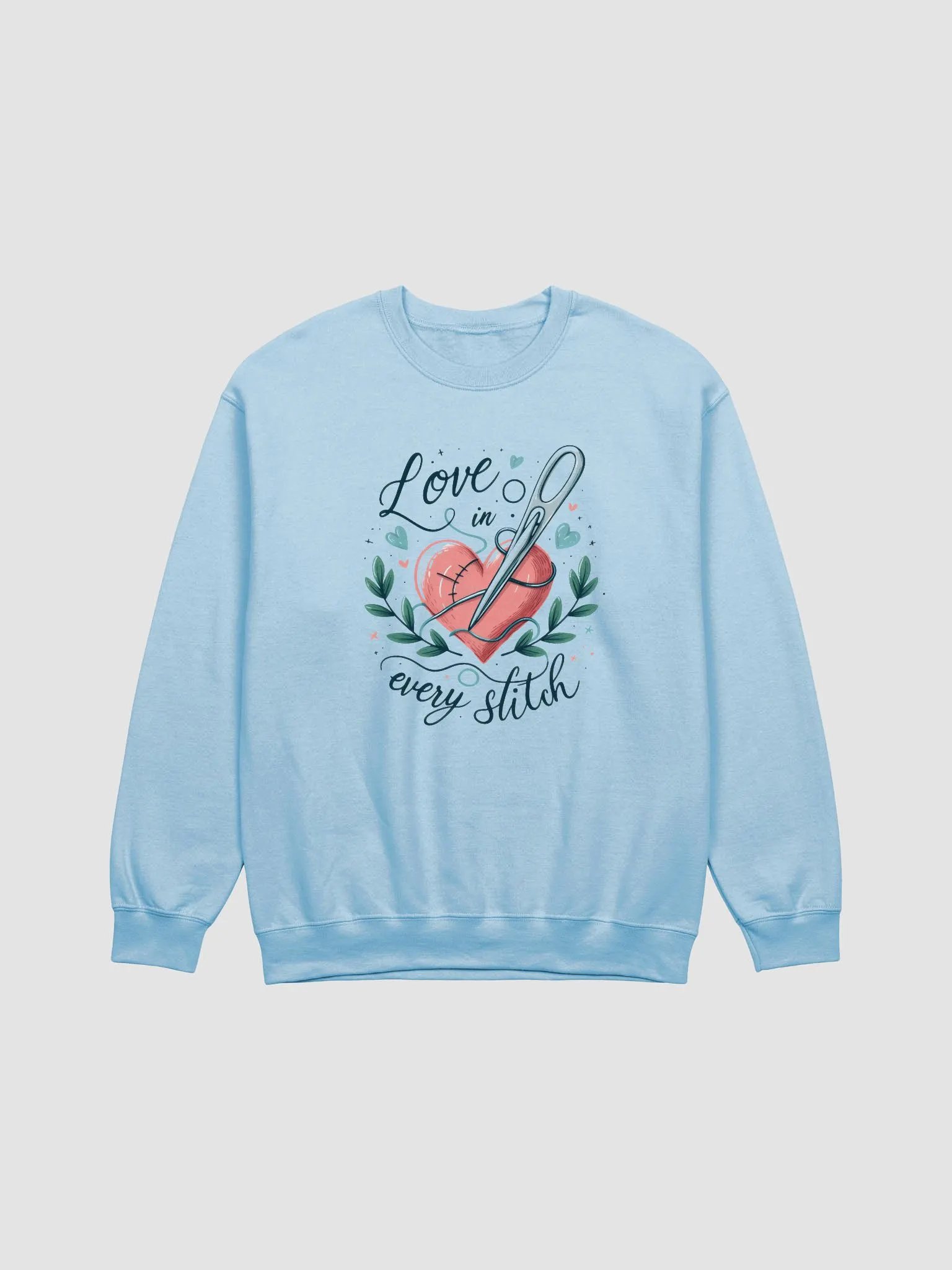 Heartfelt Stitched Love Crewneck product image (2)