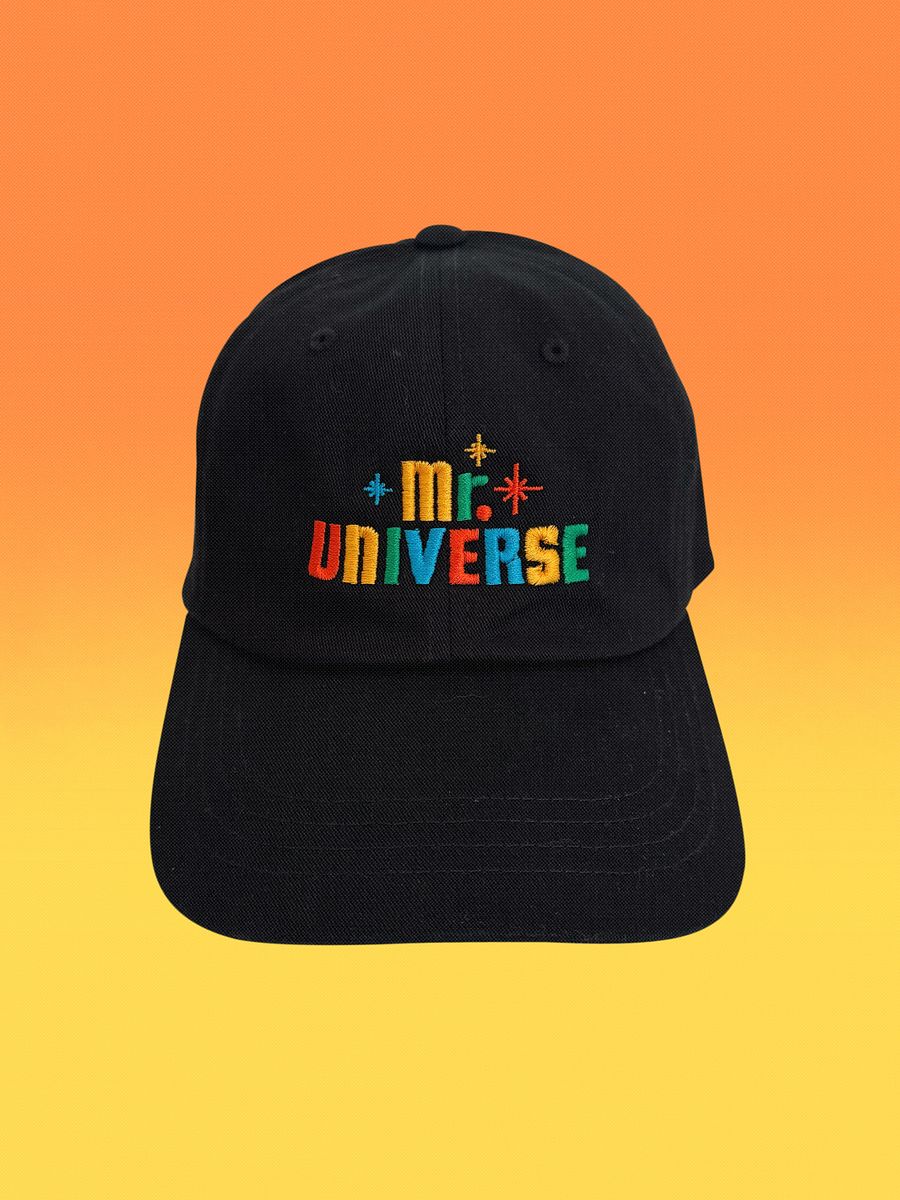 Mr. Universe Logo Dad Hat product image (1)