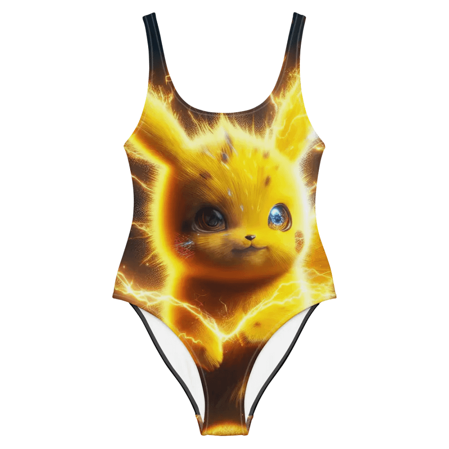 Electric Pikachu Power One-Piece Swimsuit product image (7)