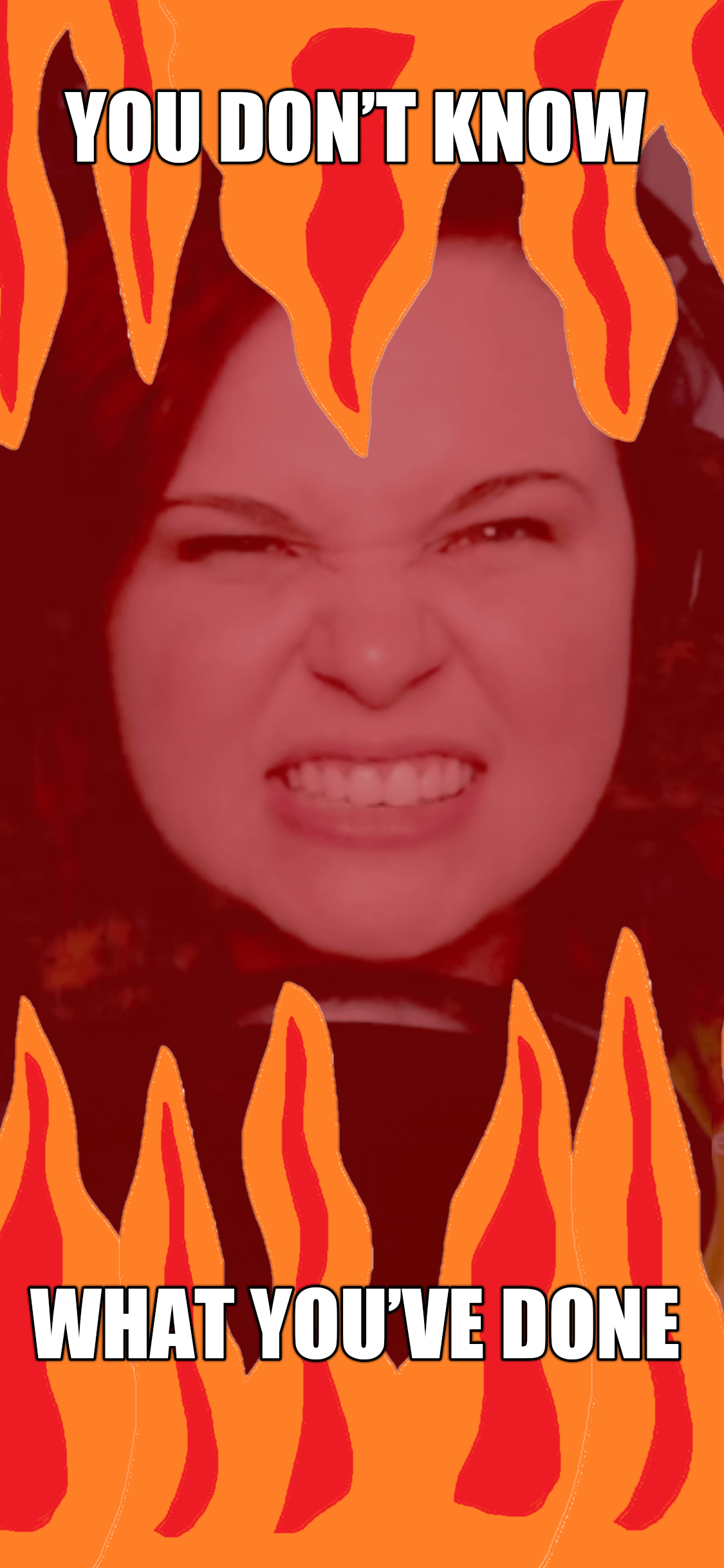 Angry DeaadxSassy Phone Wallpaper product image (1)
