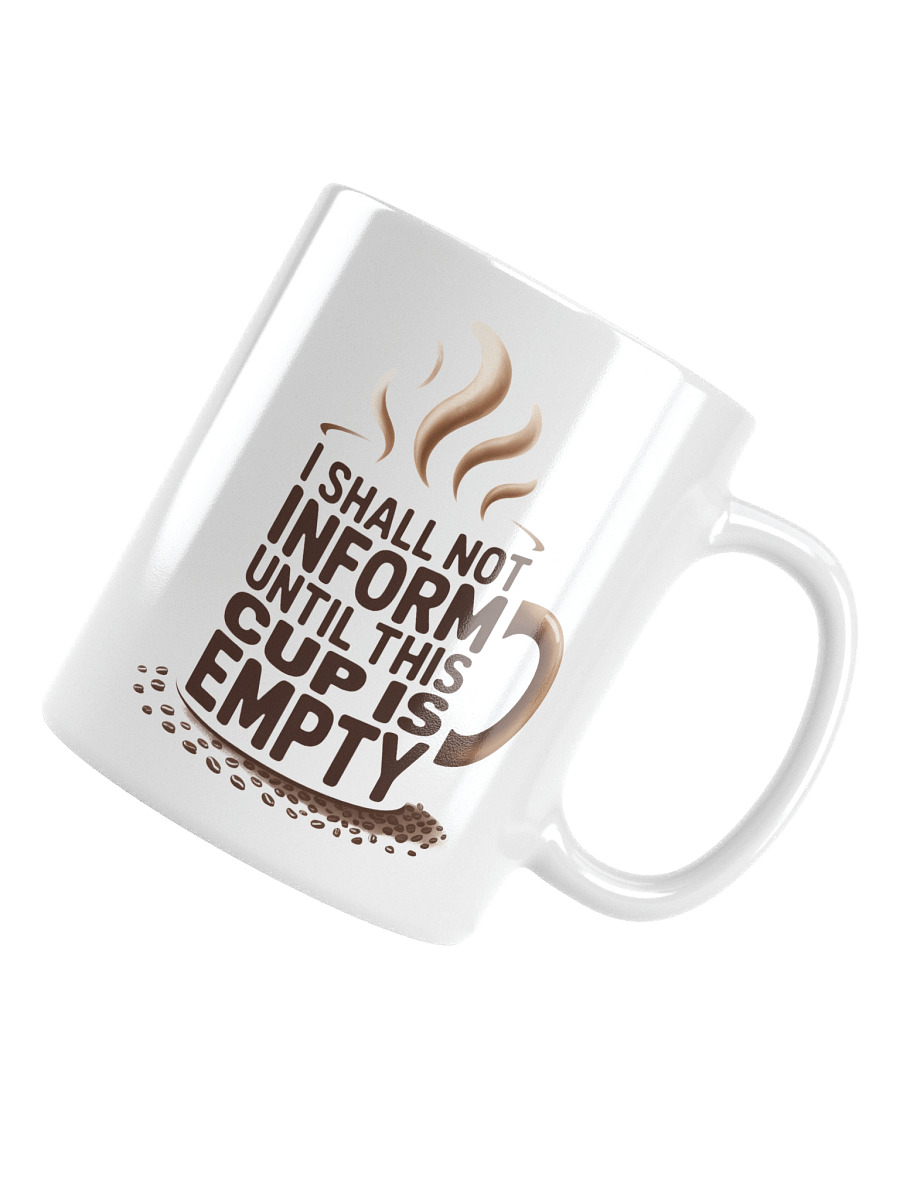 No Informing Before Coffee Human Design Manifestor Mug product image (5)