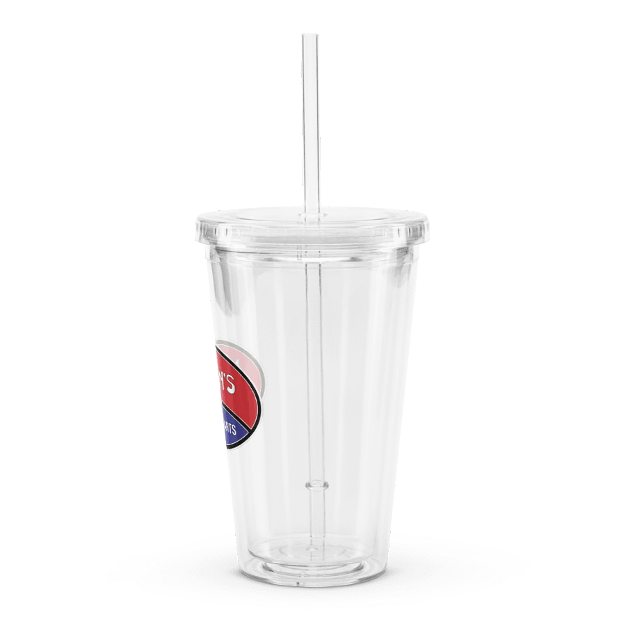 Double Wall Clear Plastic Tumbler (16 oz) product image (4)