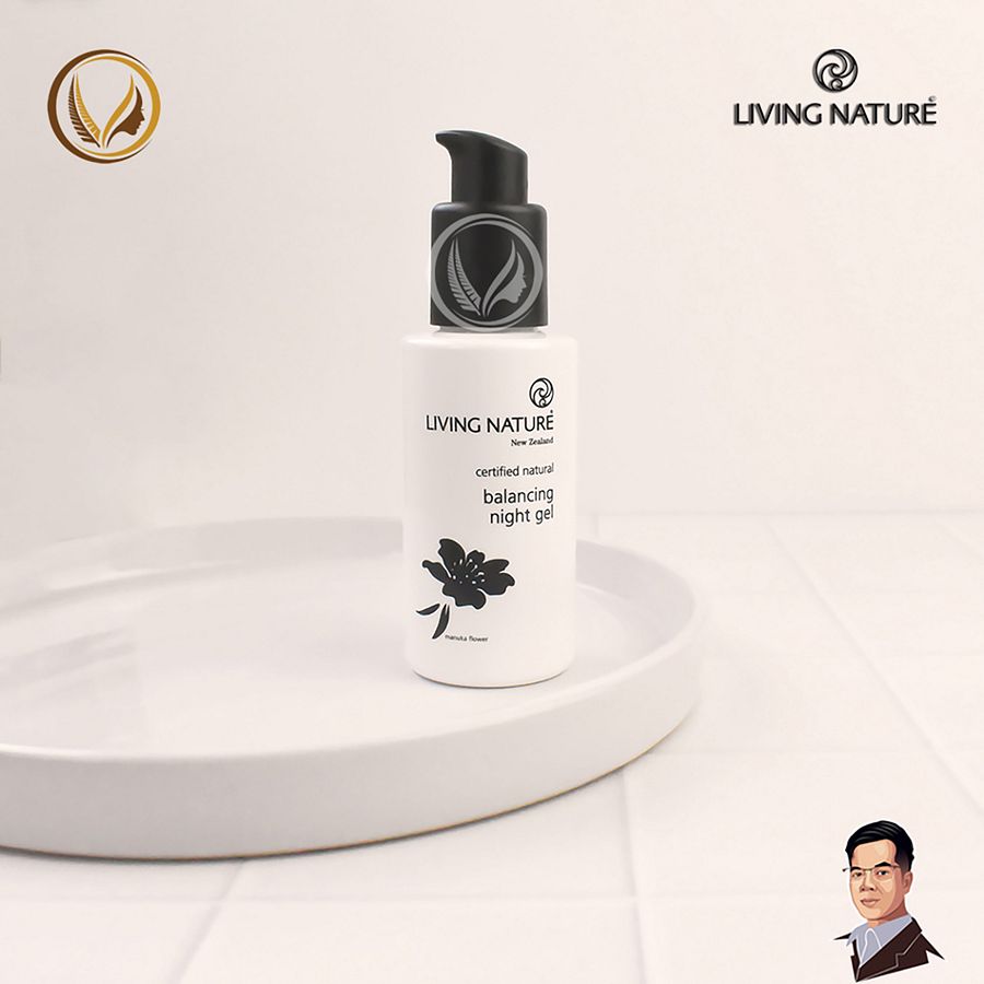 Gel dưỡng da ban đêm cho da mụn, dầu Living Nature Balancing Night Gel 60ml product image (5)