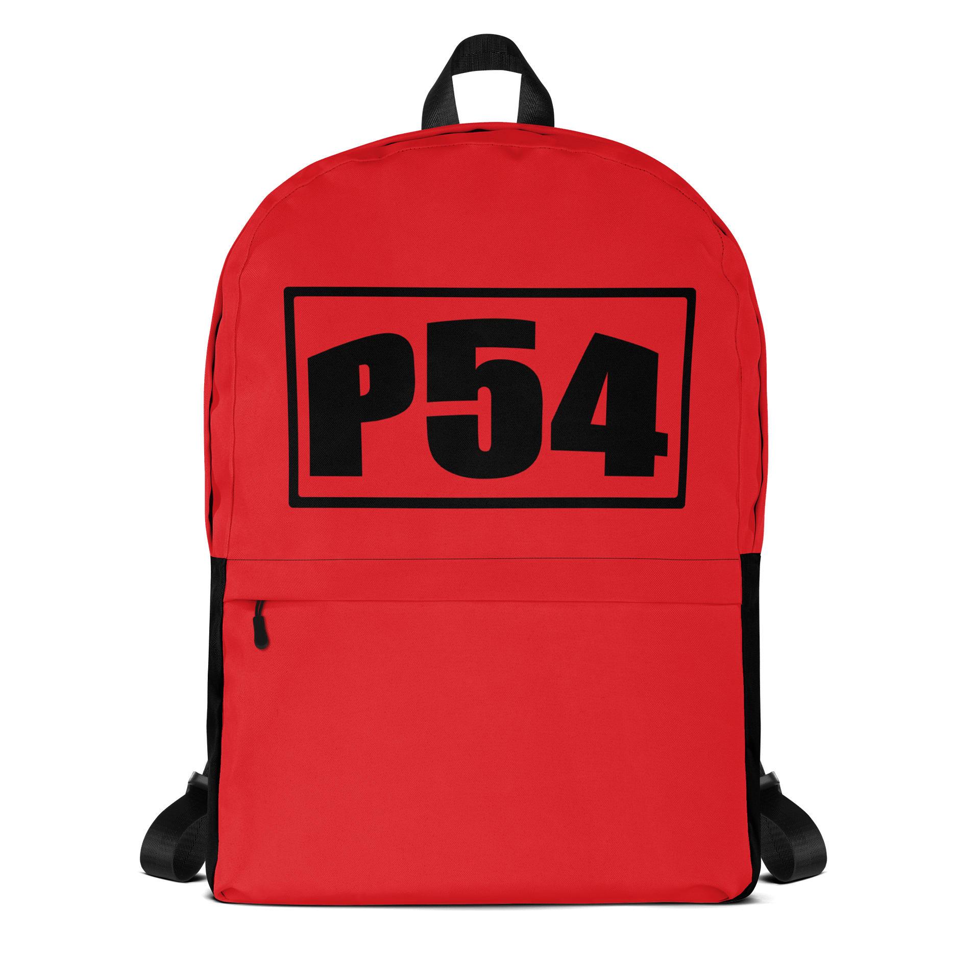P54 Bold Letter Red Backpack product image (1)