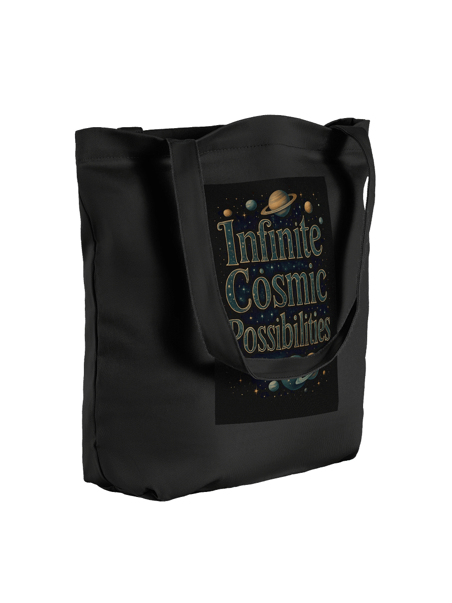 Infinite Cosmic Possibilities – Organic Cotto Tote Bag (Standard) product image (4)
