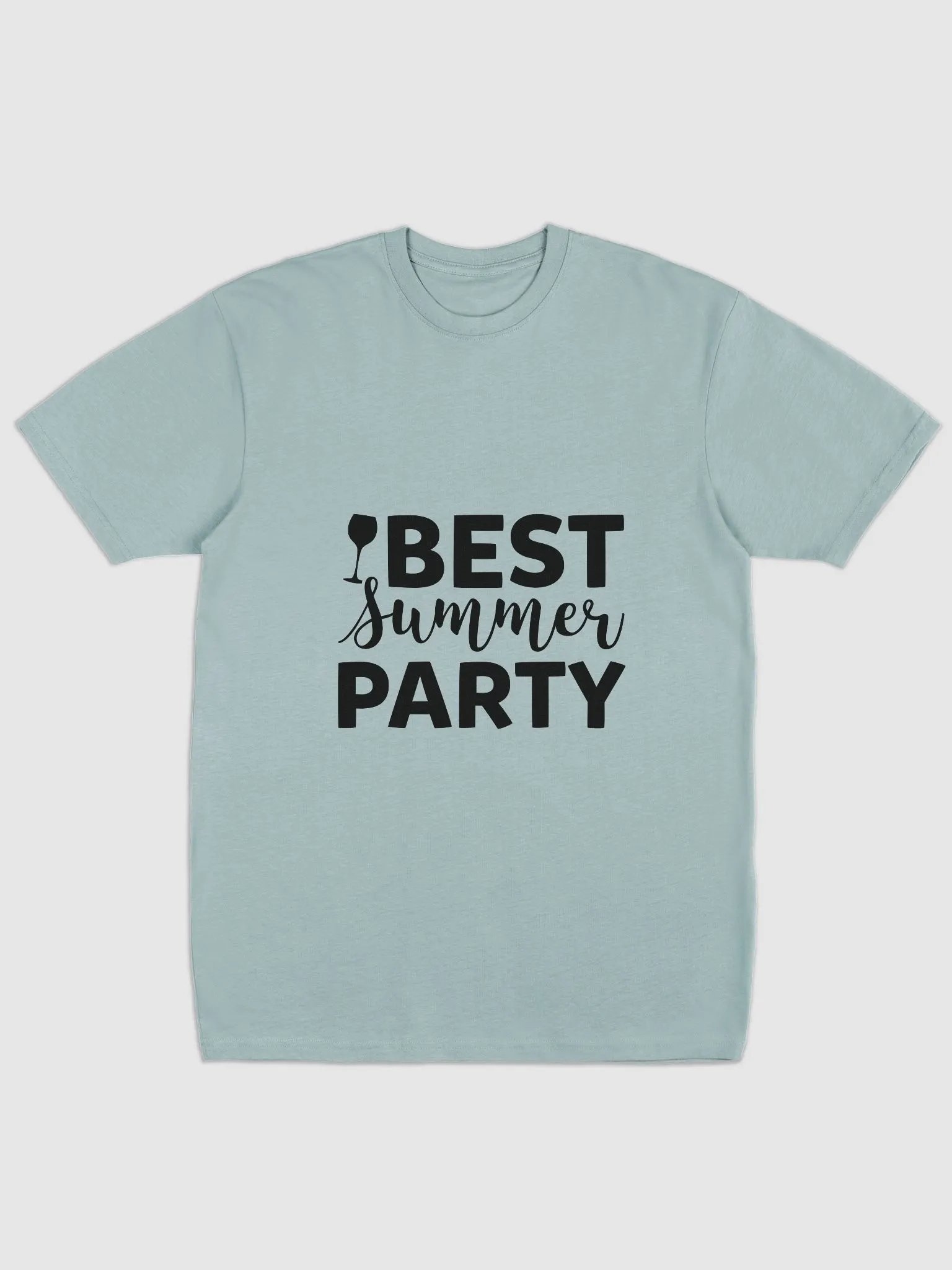 Jet Black Men's Heavyweight Tee Summer Celebration Essentials: Unique Summer Party Shirts and Outfits for 2024! product image (4)